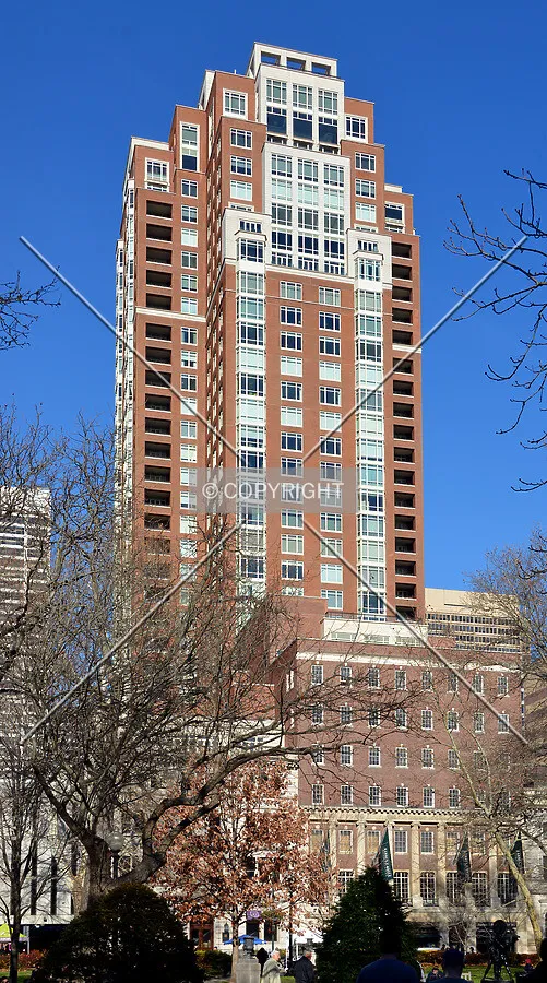 View from the southwest on Rittenhouse Square