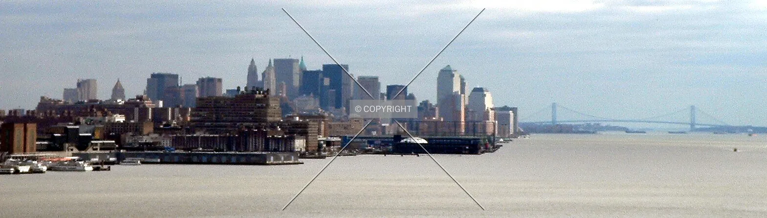 Downtown from the north