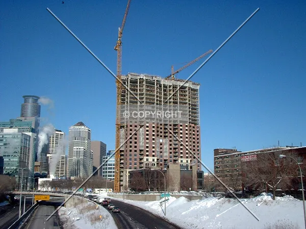 View to the north from 15th Street