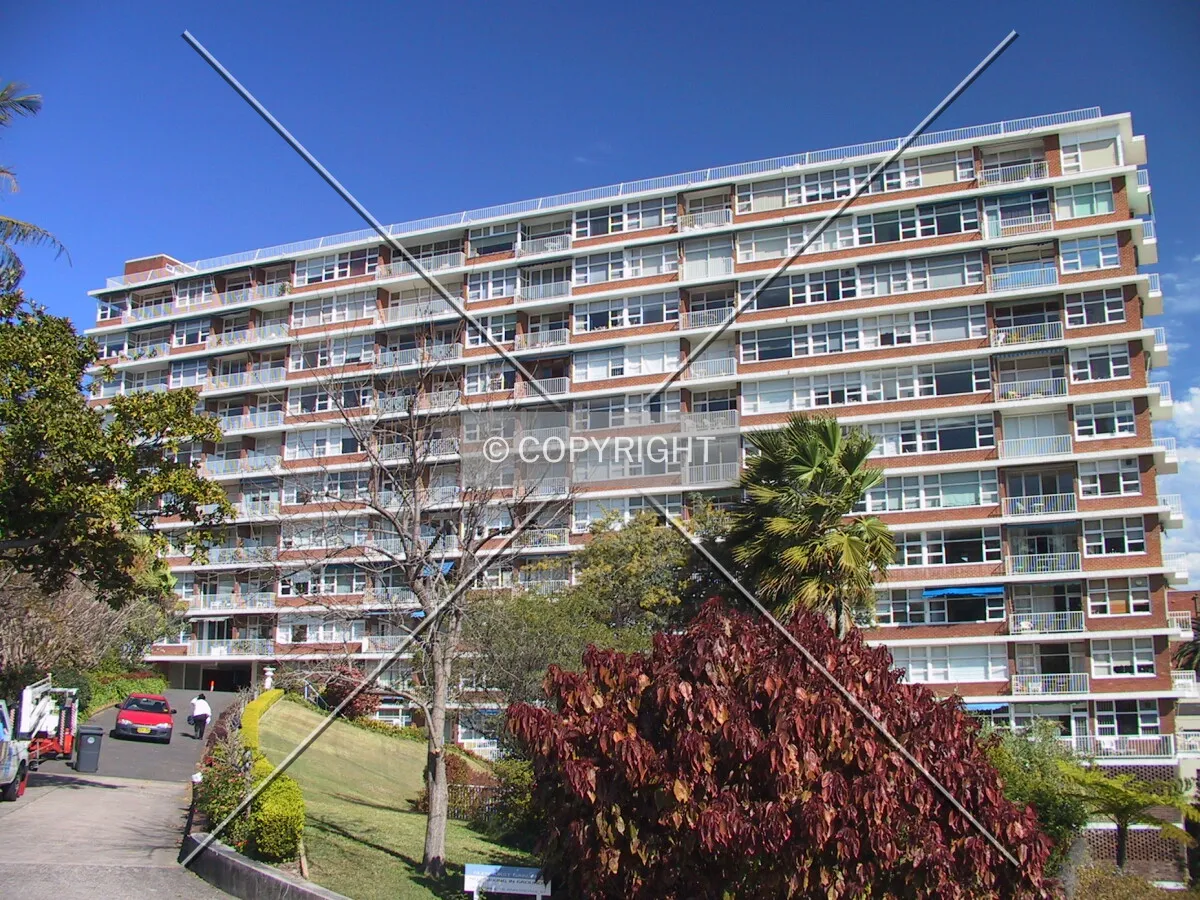 View of the north facade from Yarranabbe Road