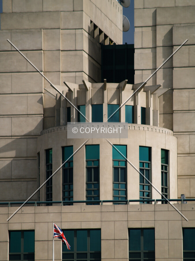 Detail of the west facade