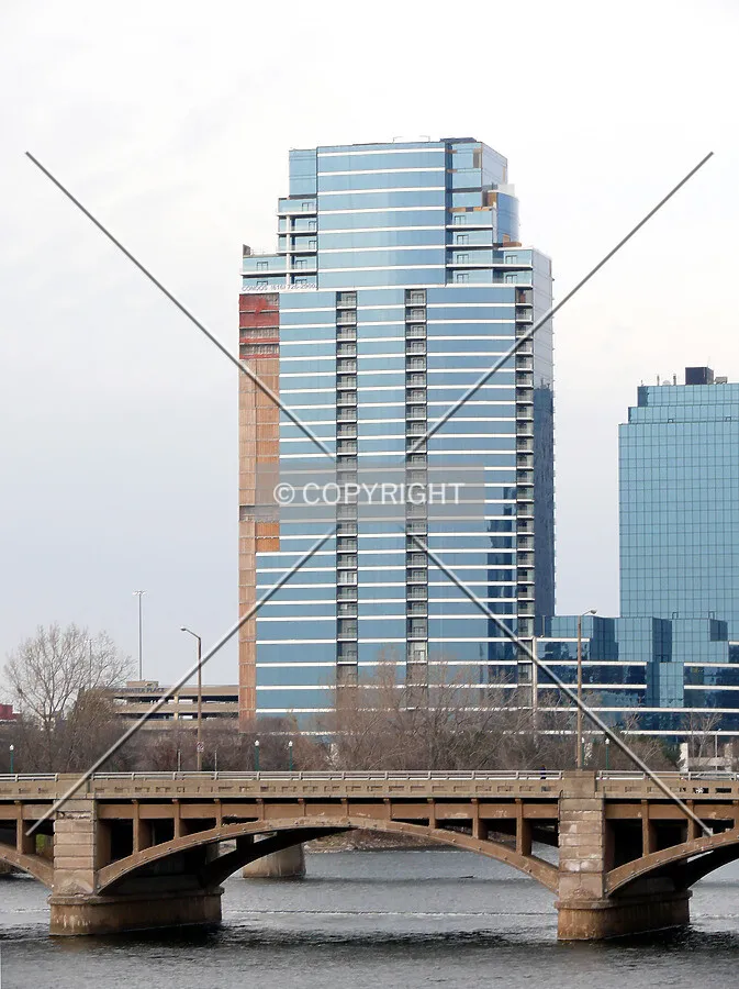 View to the north from a bridge over the Grand River
