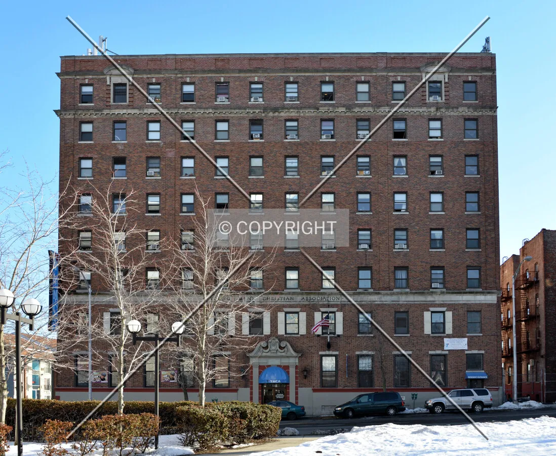 View from the north on Ward Street
