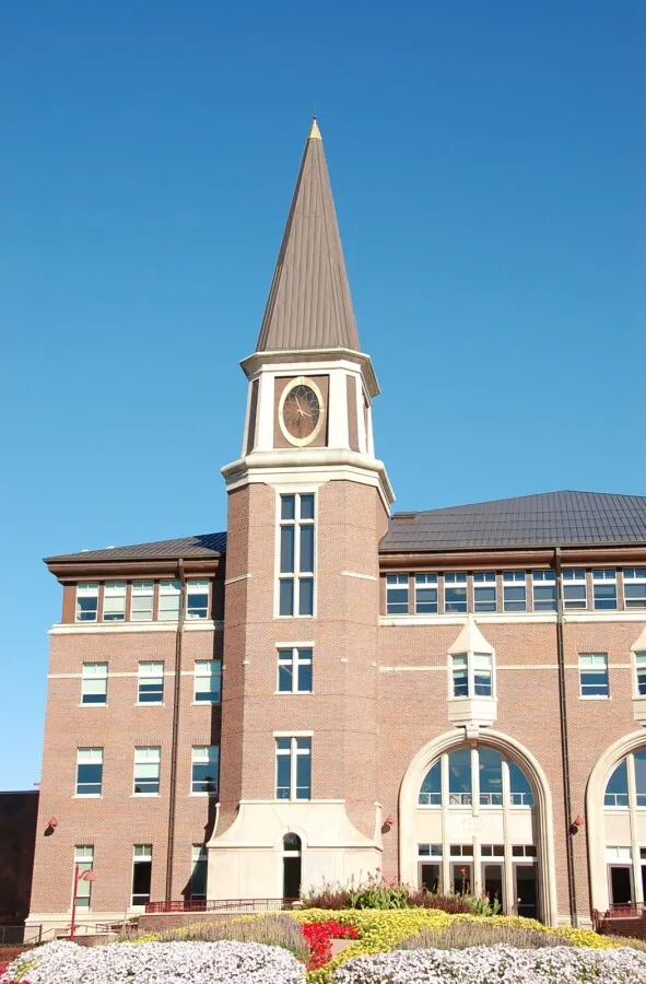 View from the southwest