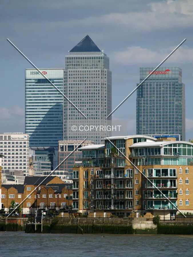 A view from Katharine Docks