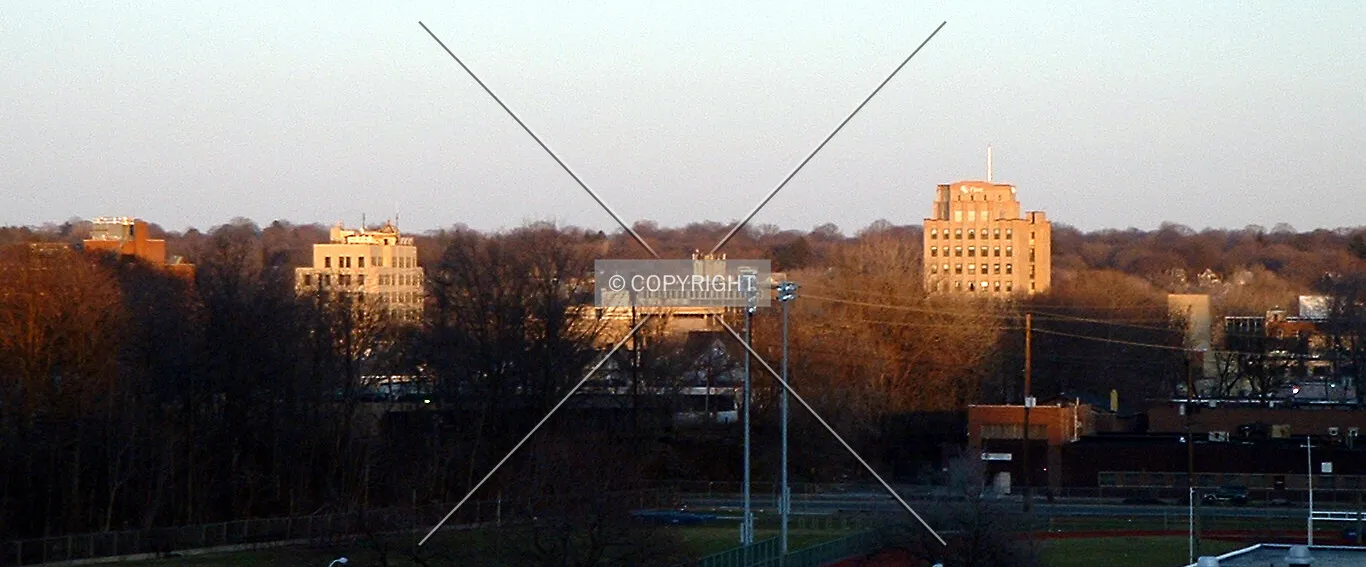 Downtown skyline from the west