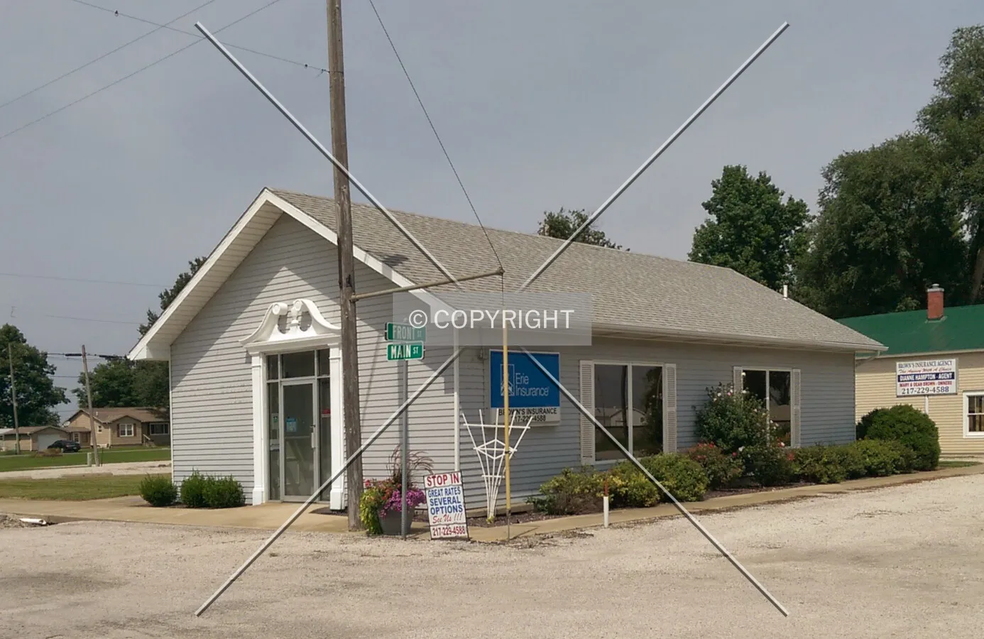 From the south; August 23, 2014
