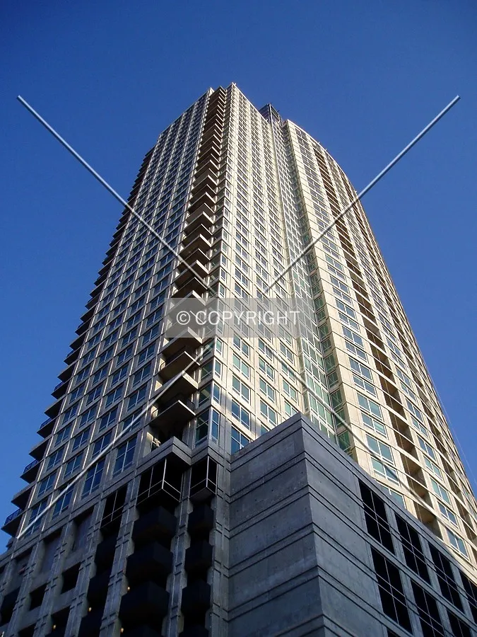 Looking up the northwest side