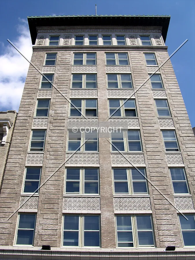 Looking up the western side