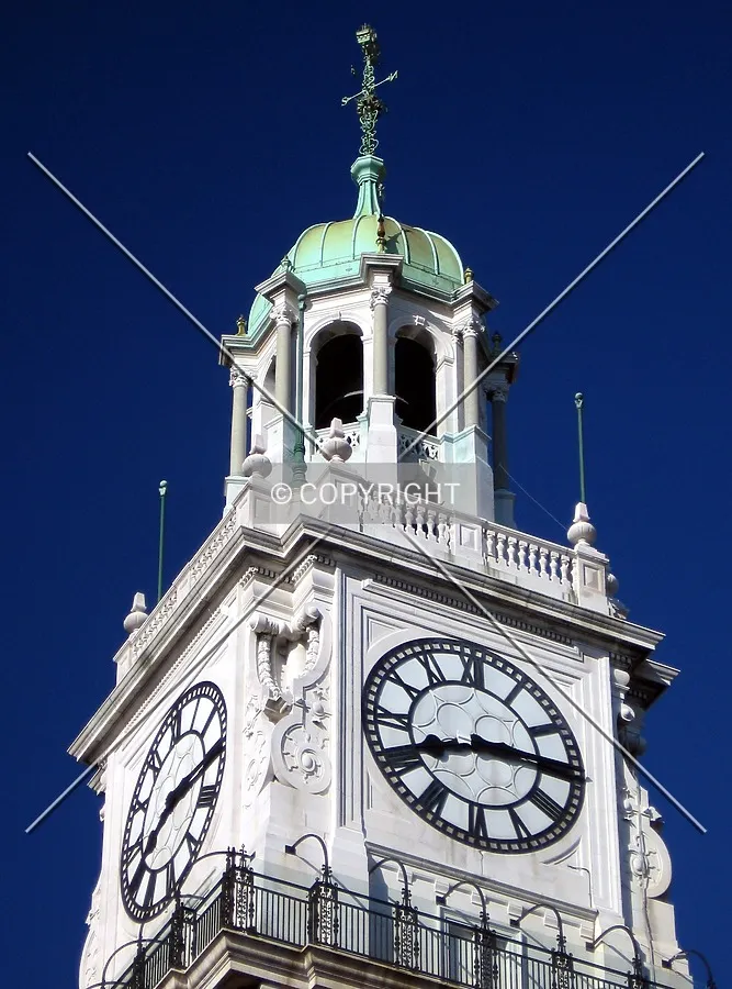 Quadrants of the clock