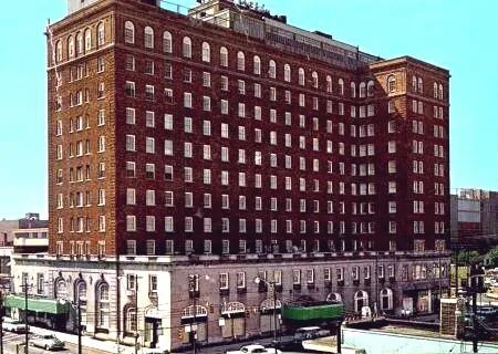 View from the northeast