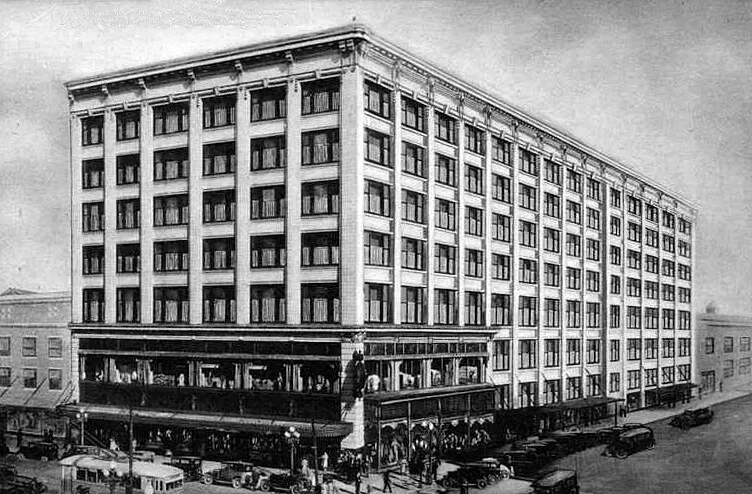 Vintage view from the west