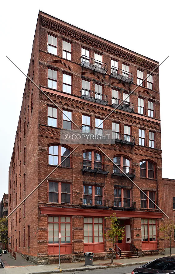 View from the west on Water Street