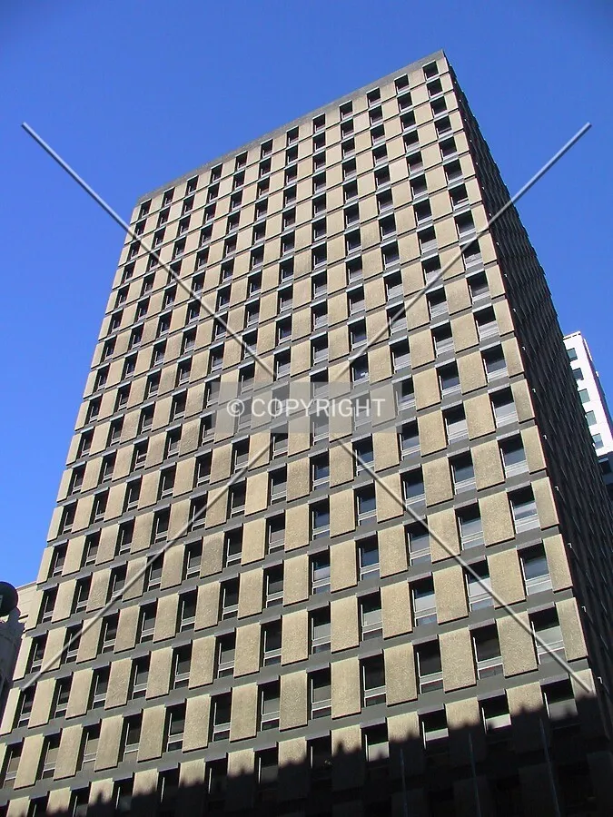 Looking up from Martin Place