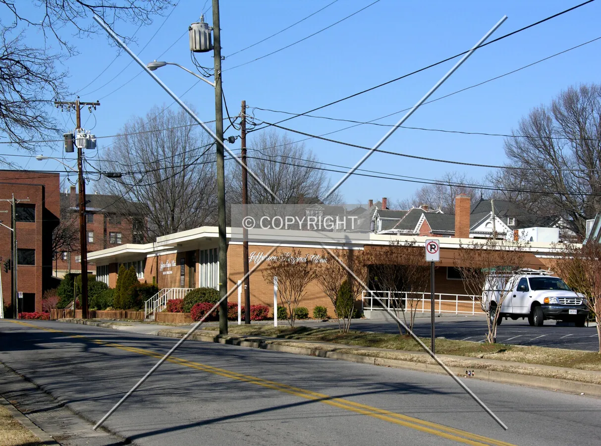 From Walnut Avenue to the east