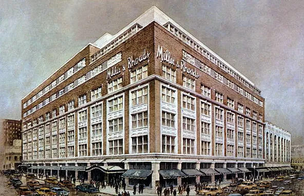 Vintage view from the south