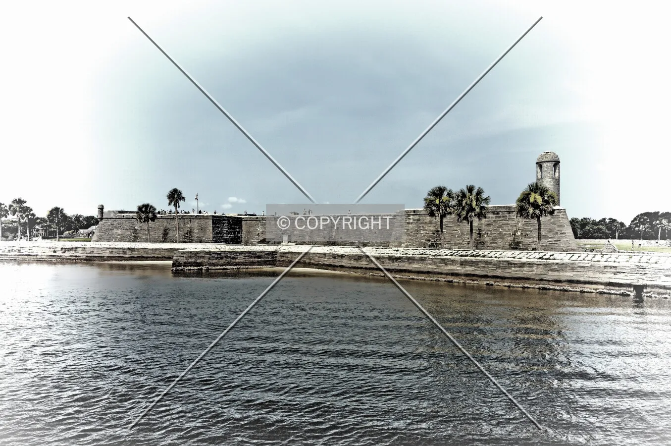 Castillo de San Marcos, St. Augustine, Florida, U.S.A.