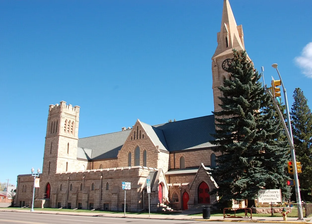 View from the west