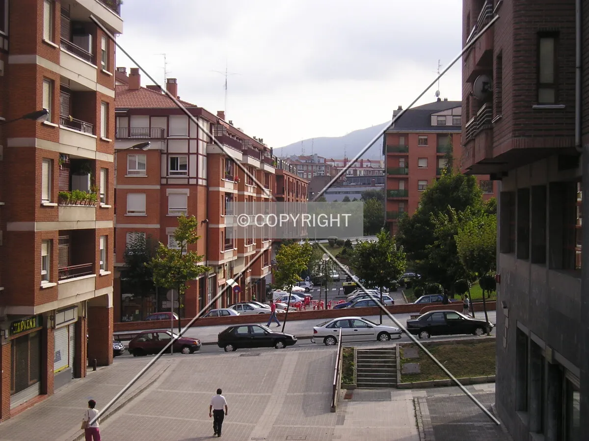 View from the junction with Jesus Galindez
