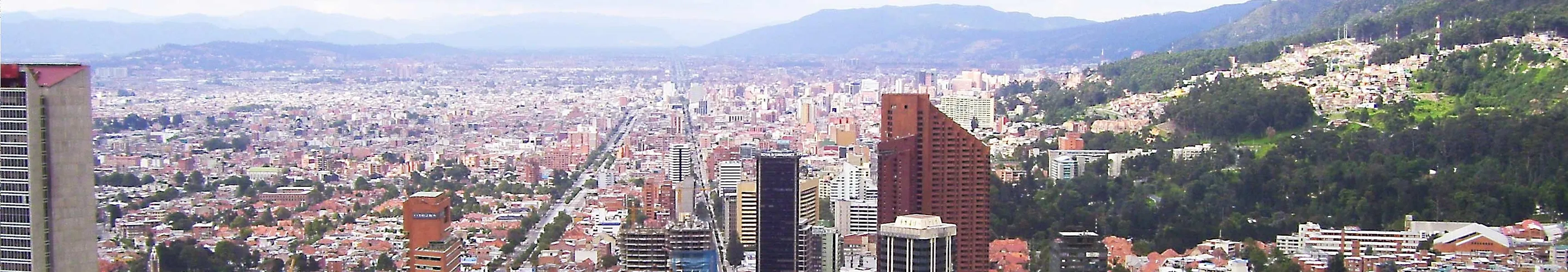 Panorama of Bogotá D.C.
