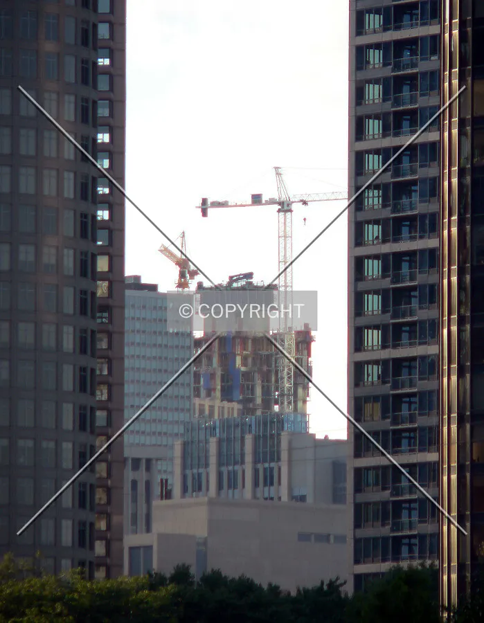 View to the northwest from the Chicago River