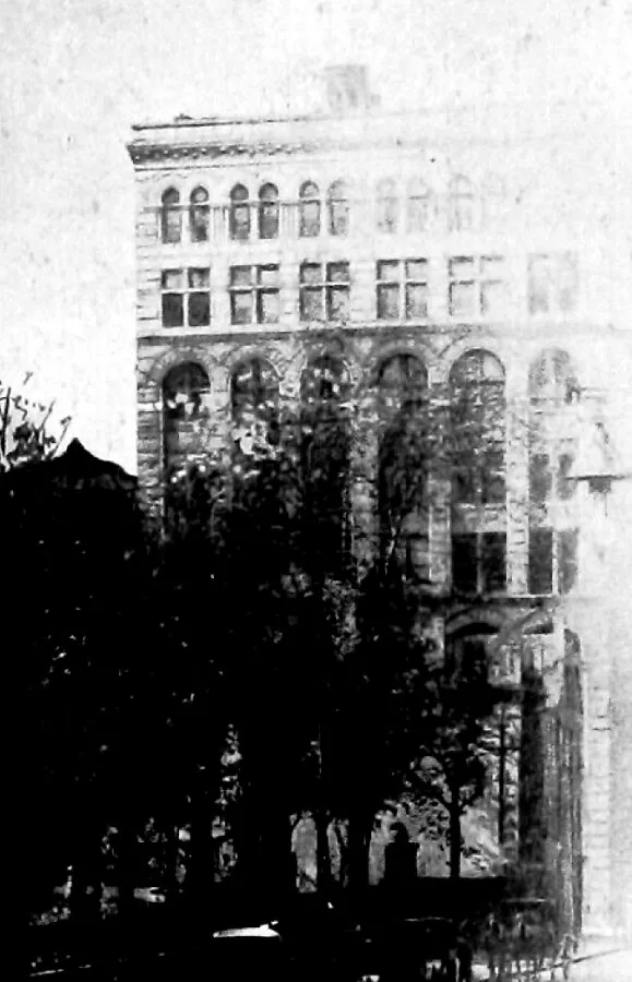 View from the southeast