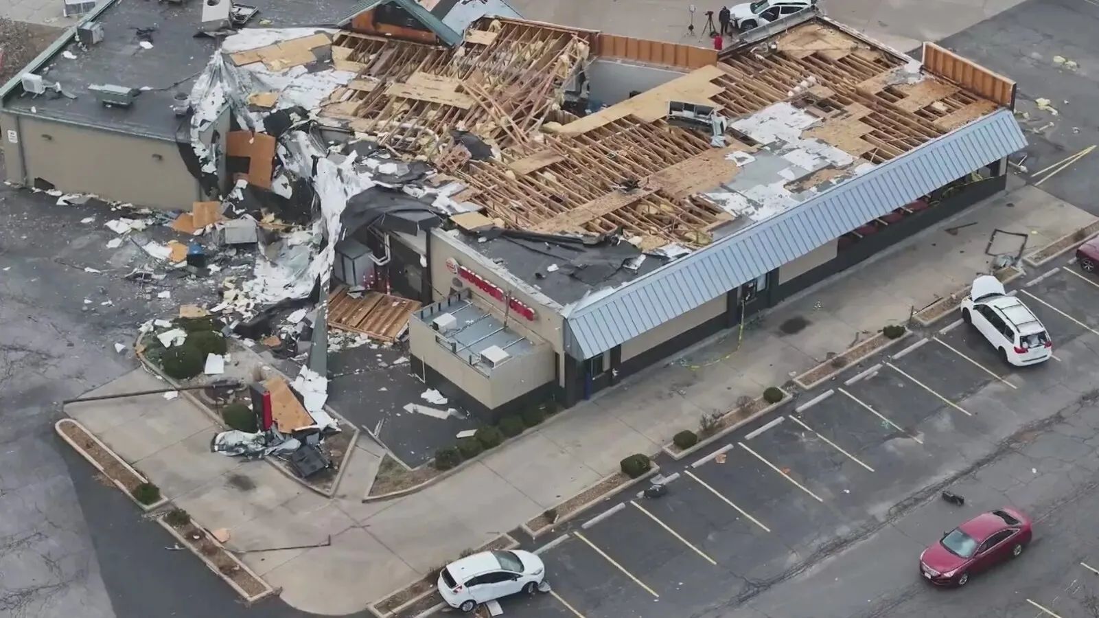 Tornado damage