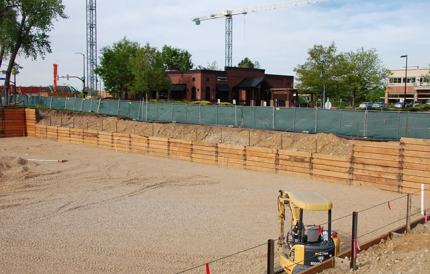 View to the northeast
