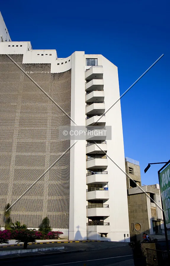 North facade and balconies