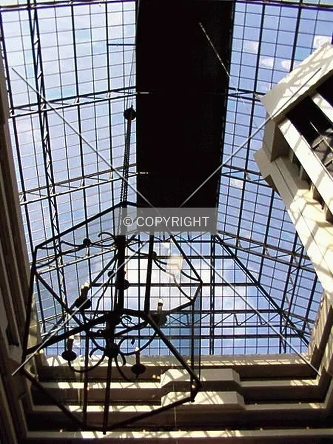 Skylight with giant lantern