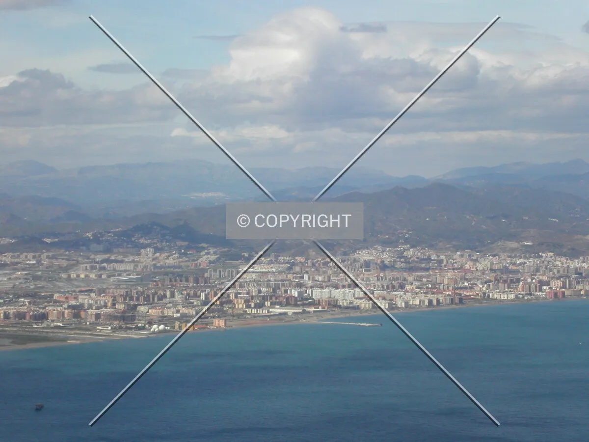 Aerial view from the south