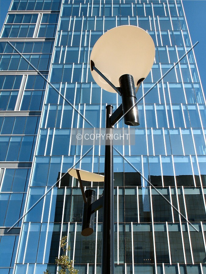 Looking up the west side from 33rd Avenue South, with new streetlights