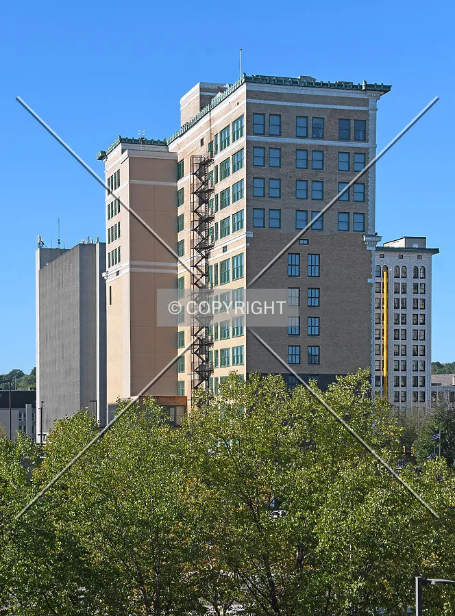 View from the northeast