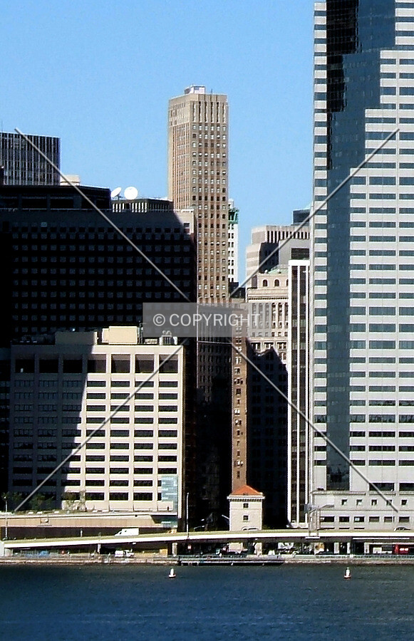 View from the southeast across the East River