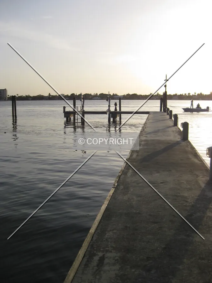 Landing stage in Palm Beach