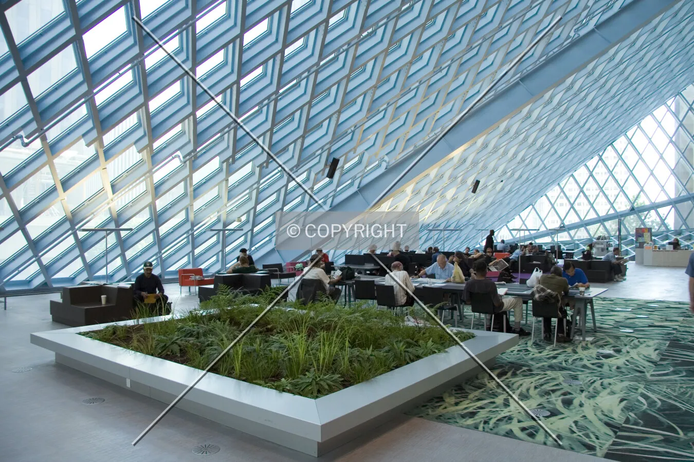 Southern atrium