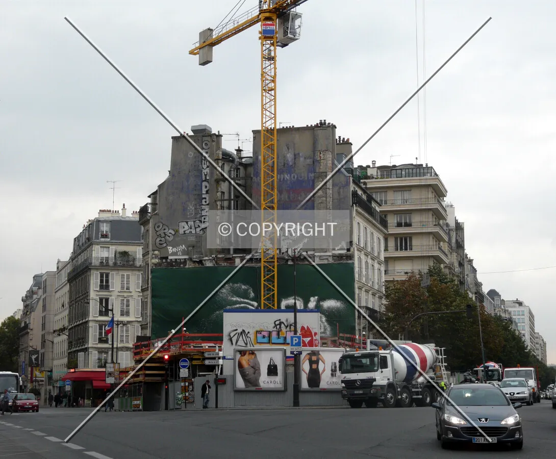 Looking south from the foot of the Opéra Bastille