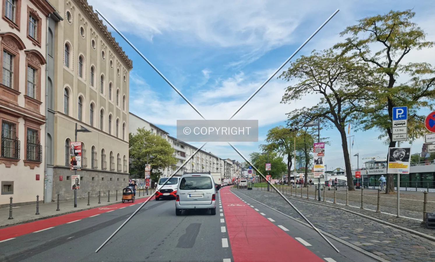 Mainkai in Frankfurt