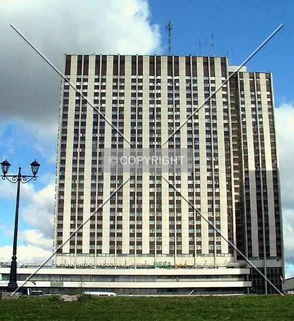 Looking up from the south