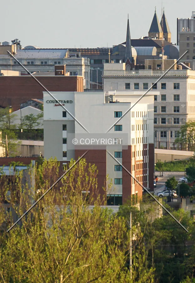 Northwest view; May 24, 2020