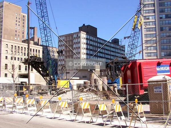 View looking northeast - 16 Mar 2002