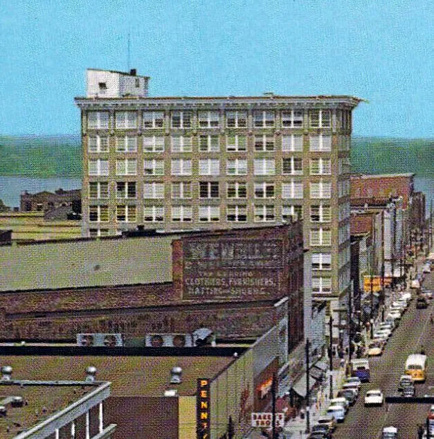 Vintage view from the southwest