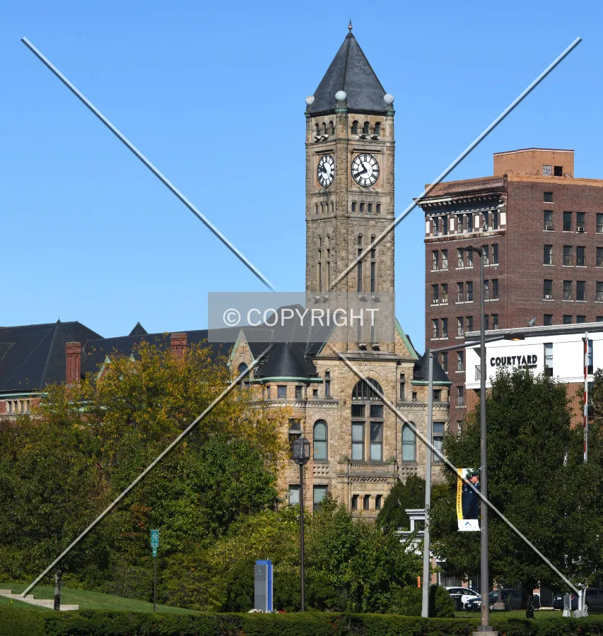View from the southeast