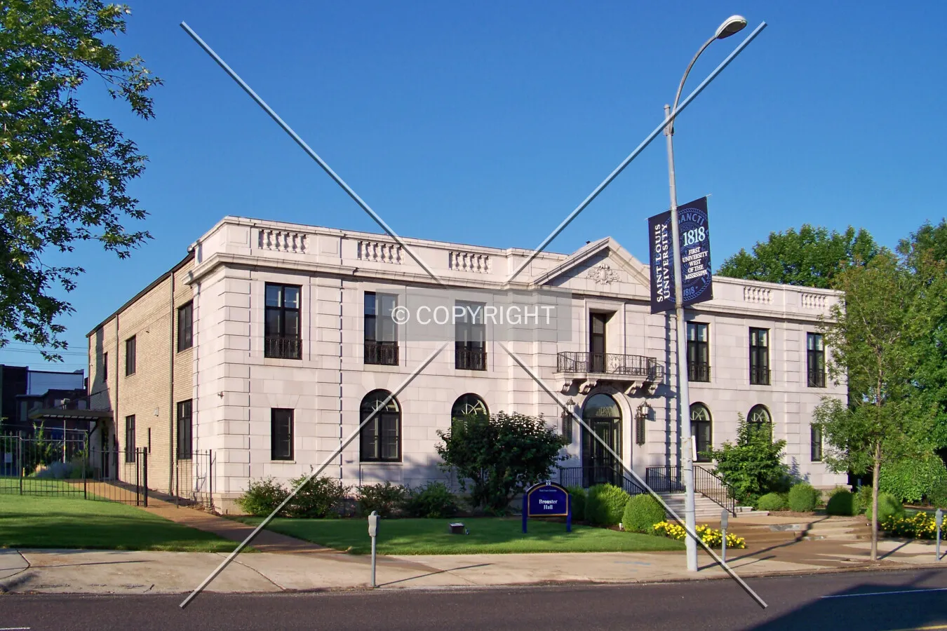View from the northeast