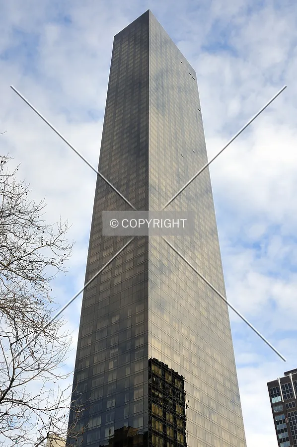 Looking up the tower