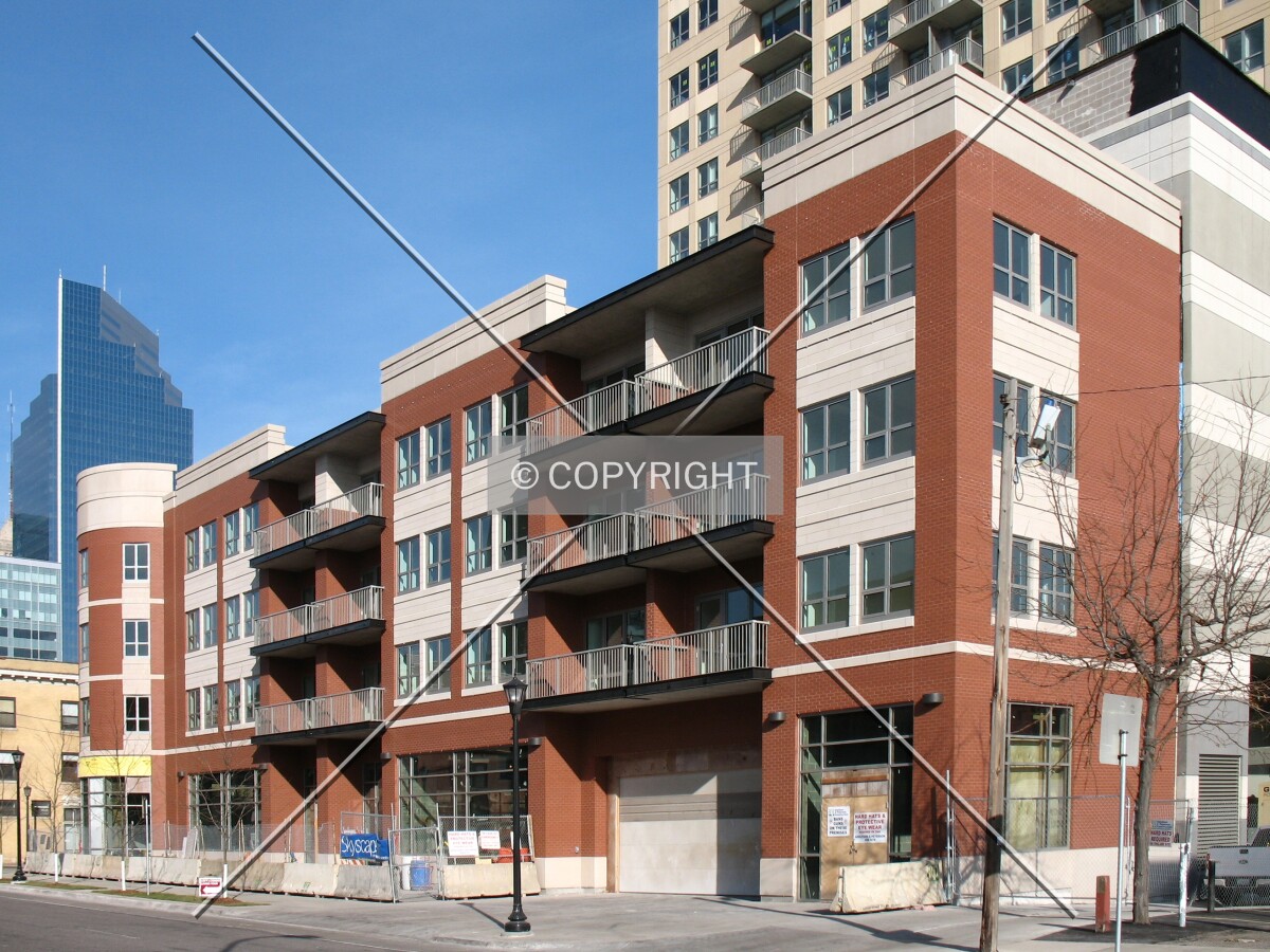 Townhomes from across 10th Street South