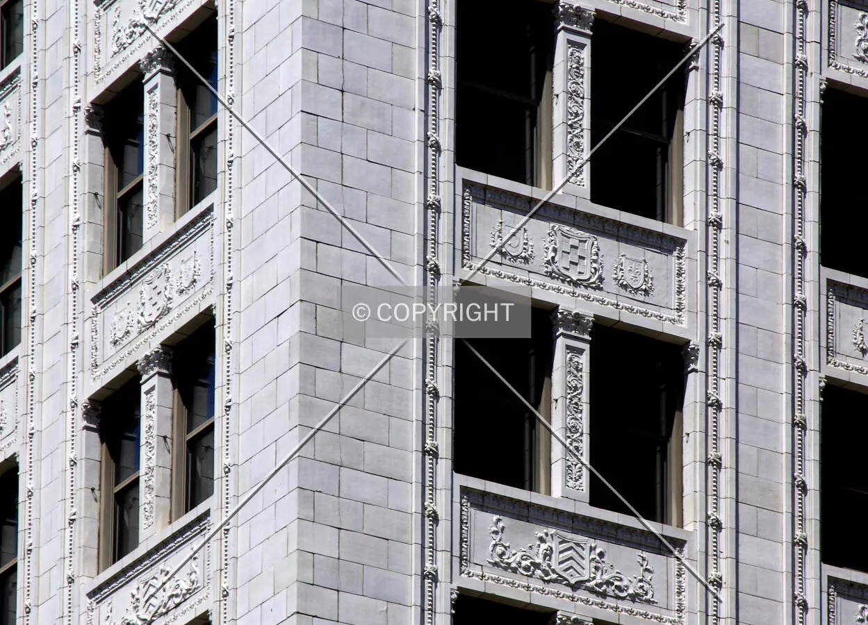 Detail of the southeast corner