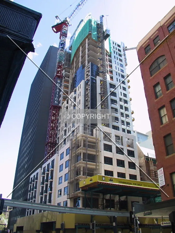 From corner Bathurst and Pitts Street
