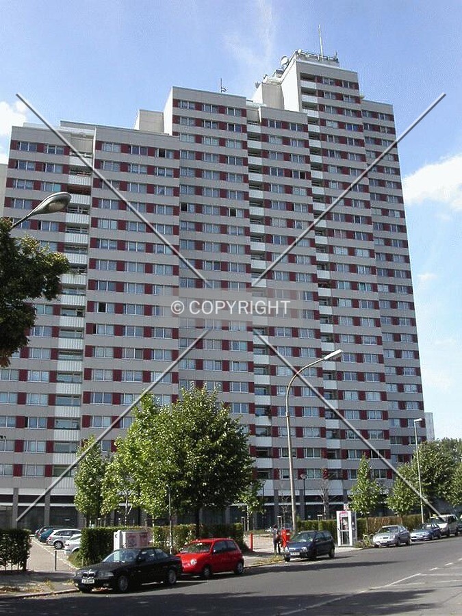 Back side of the building