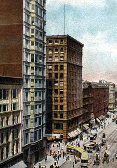 View from the southeast along State Street